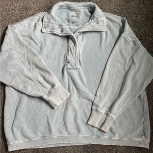 Aerie Soft Knit Sweater in Light Blue